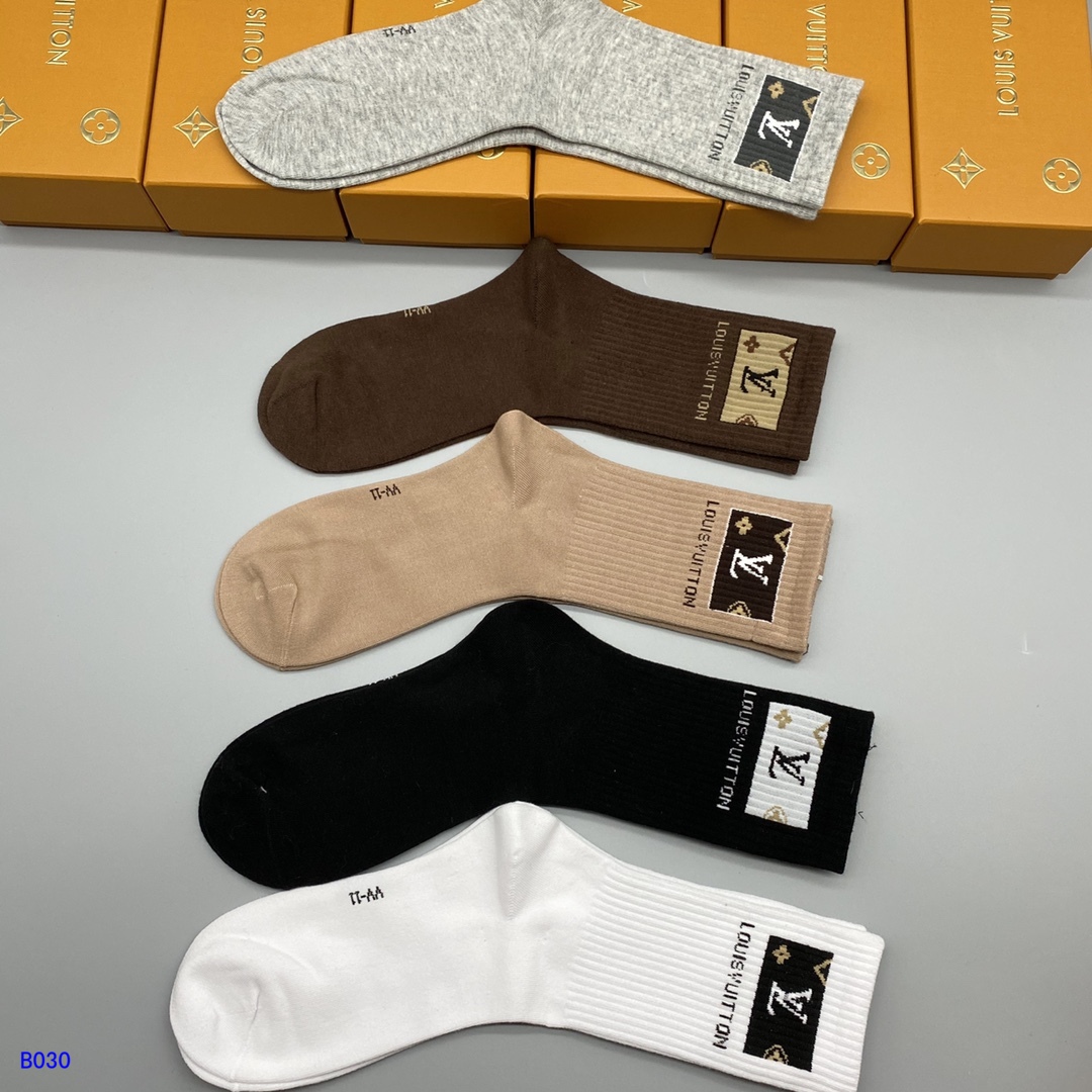 Louis Vuitton socks-LV8801S